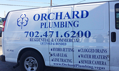 plumbing van